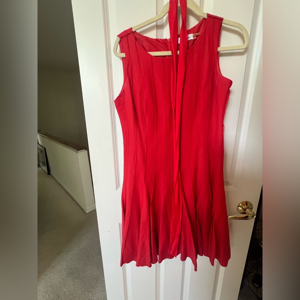 Calvin Klein Vibrant Red Dress